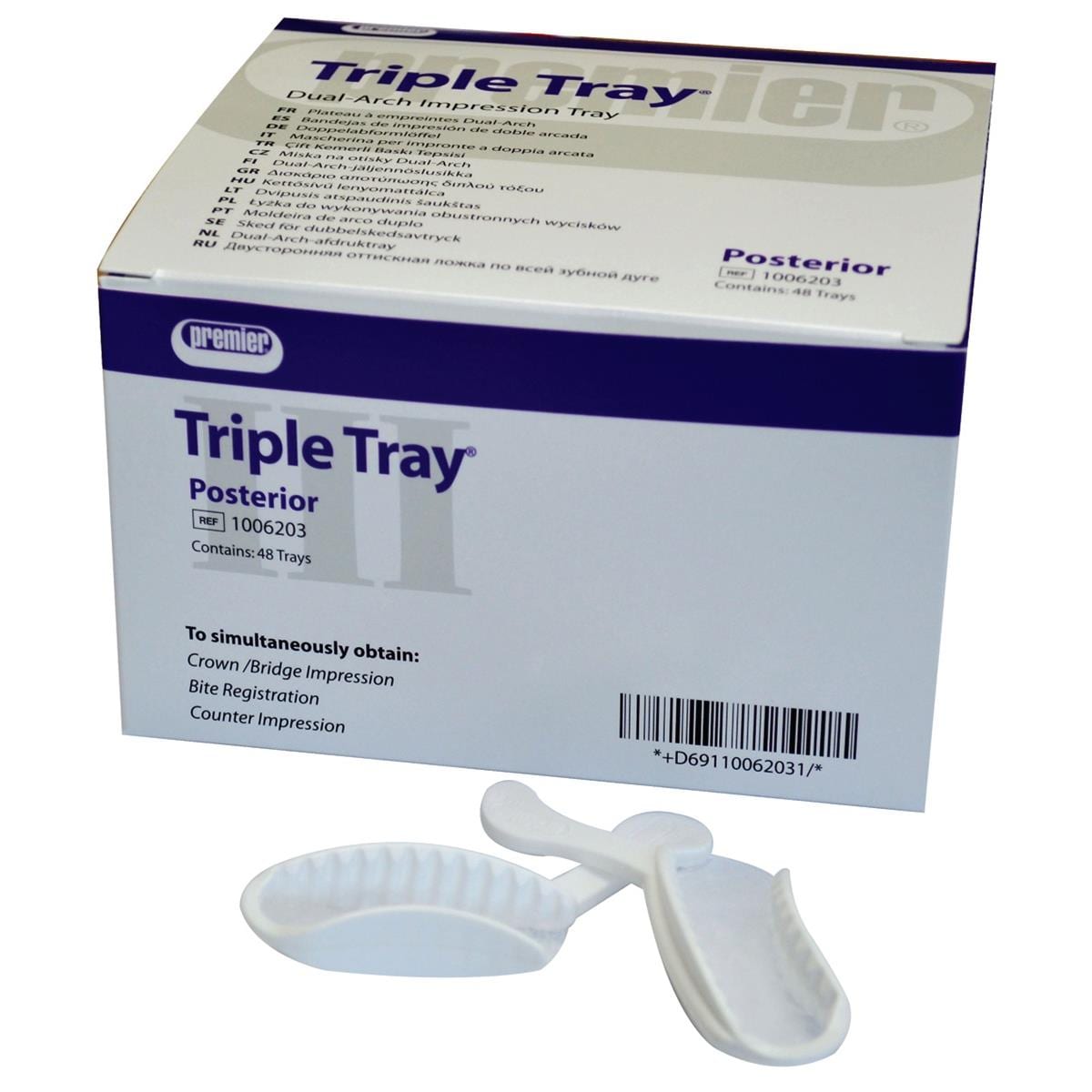 Premier Triple Tray Posterior 48pk