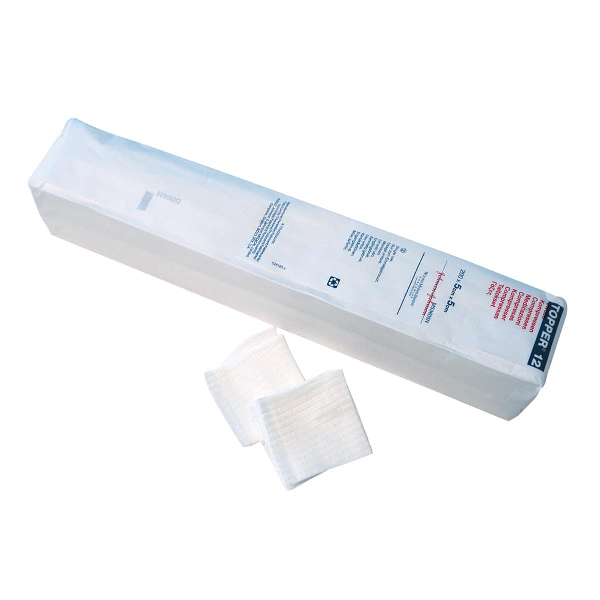 Topper 12 Swabs 5 x 5cm 200pk