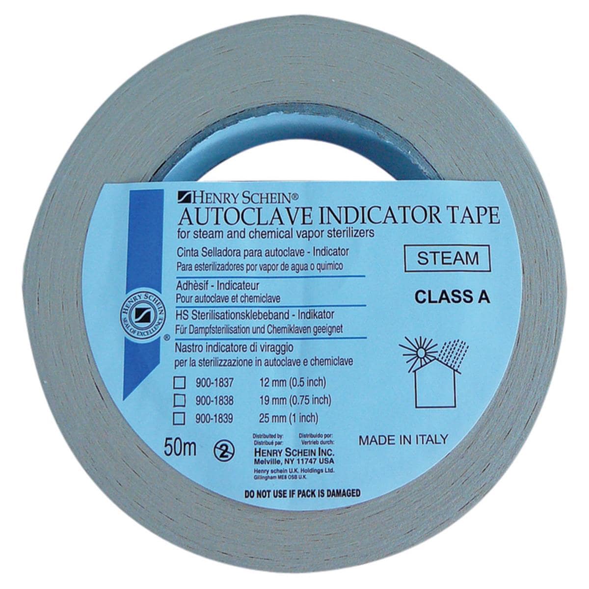 HS Steriliser Indicator Tape 19mm 50m