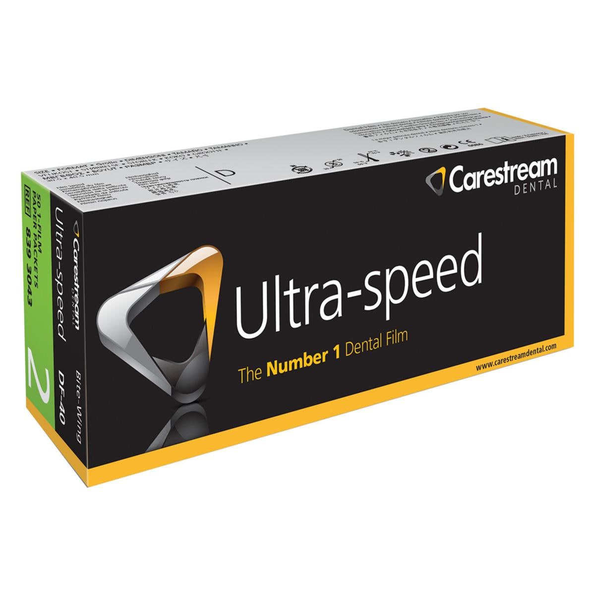 Ultra Speed DF-40 Bitewing Film 3.1x4.1cm 50pk