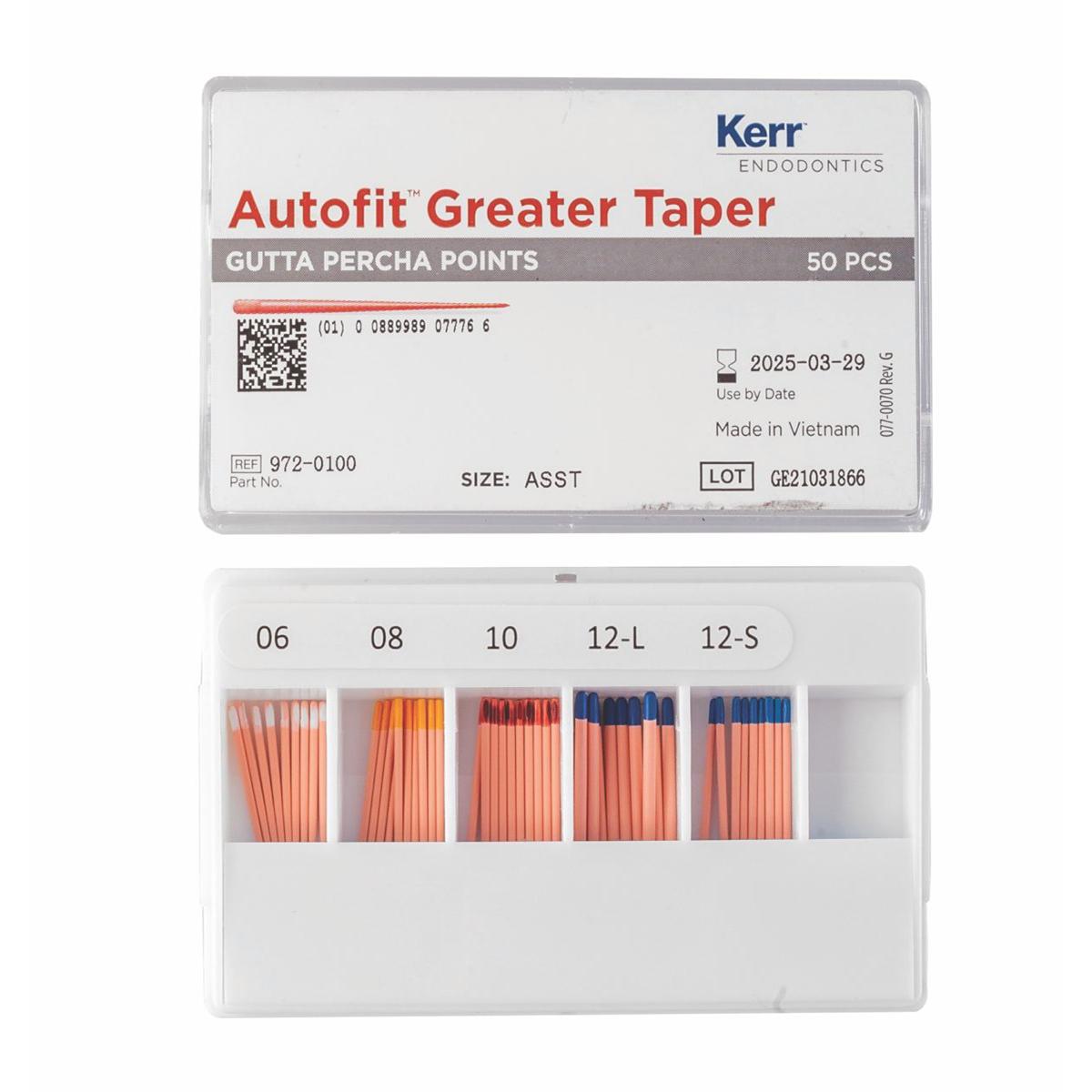 Autofit GP Points Assorted 06-12 50pk