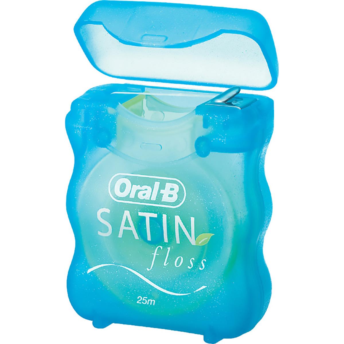 Oral-B Satin Floss Mint 25m 12pk