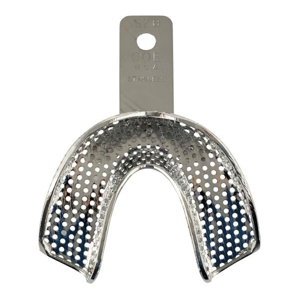 Coe Impression Tray S/S Perforated Large S20