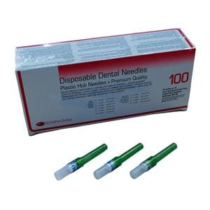 DEHP Needles Plastic Hub Disposable 27G Long 100pk
