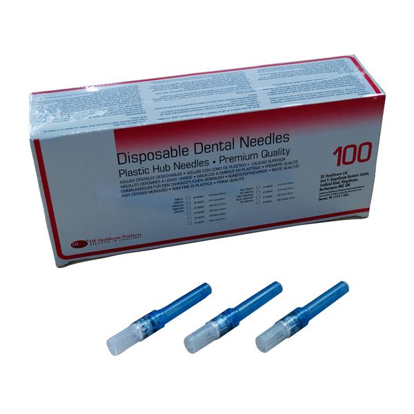DEHP Needles Plastic Hub Disposable 30G Extra Short 100pk