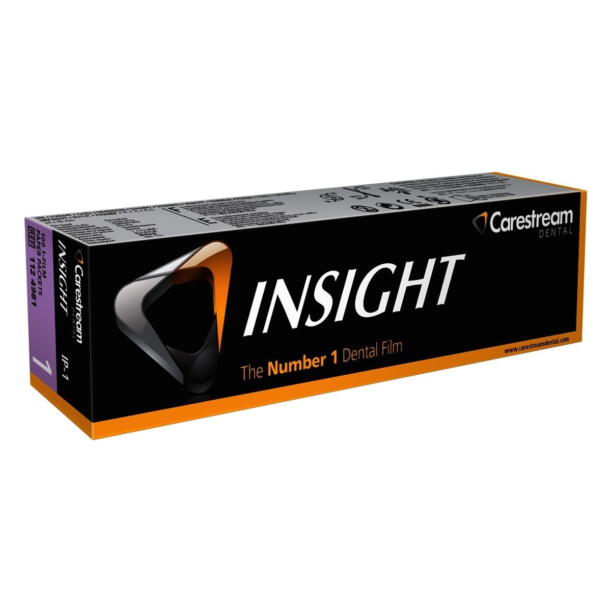 Insight IP-12 Film Double 2.4x4cm 100pk