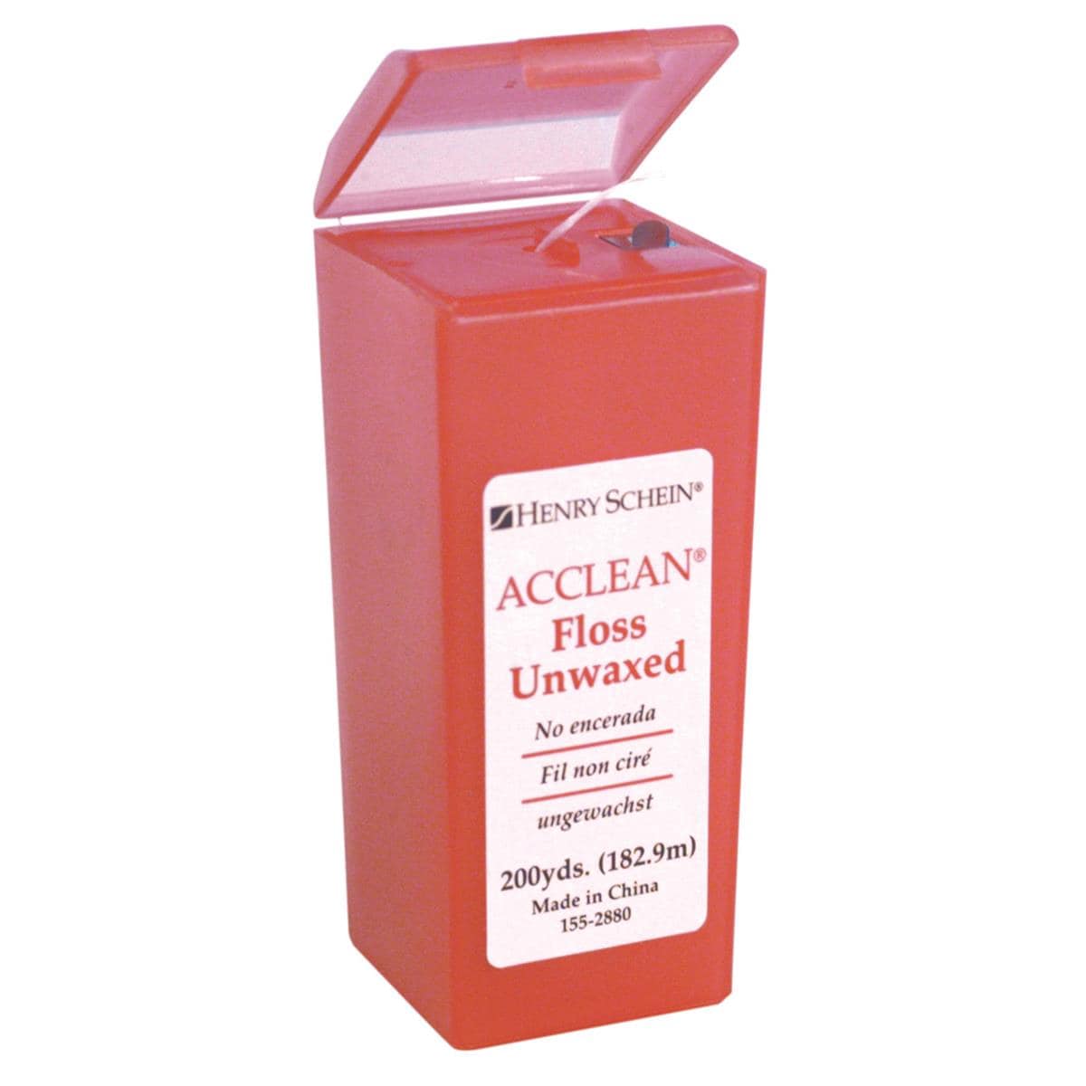 ACCLEAN Dental Floss Unwaxed 200yd