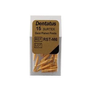 Dentatus Gold Post Size 6 Medium 15pk