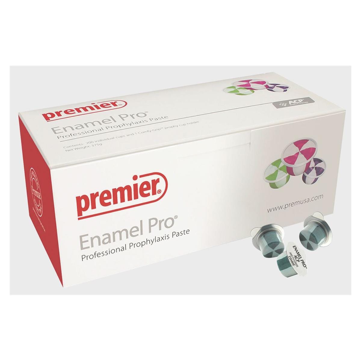 Enamel Pro Prophy Paste Medium Grape 200pk