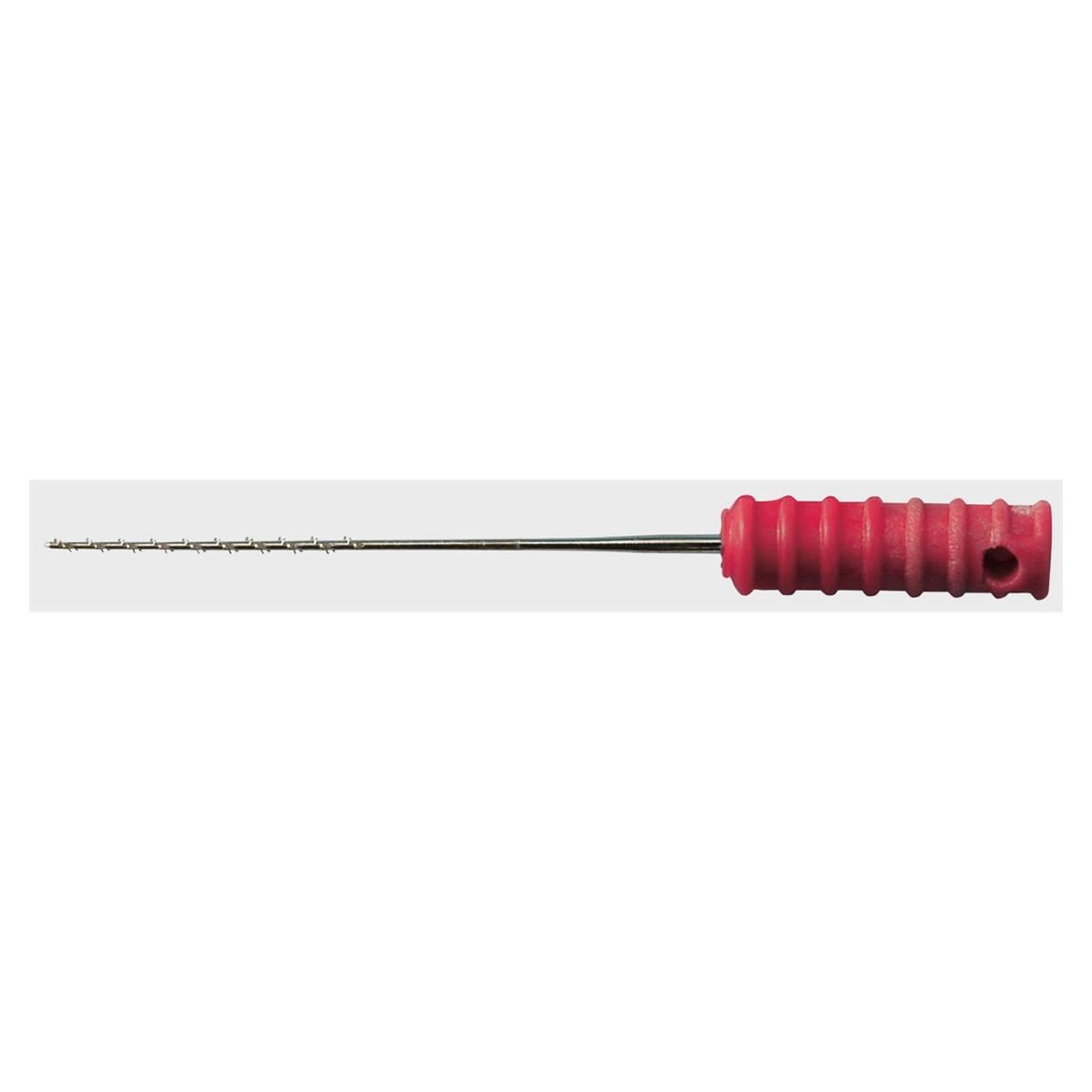 DEHP Barbed Broaches Sterile 21mm XF Red 10pk