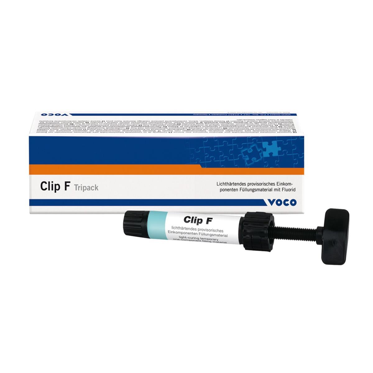 Clip Tripack Syringe 4g 3pk