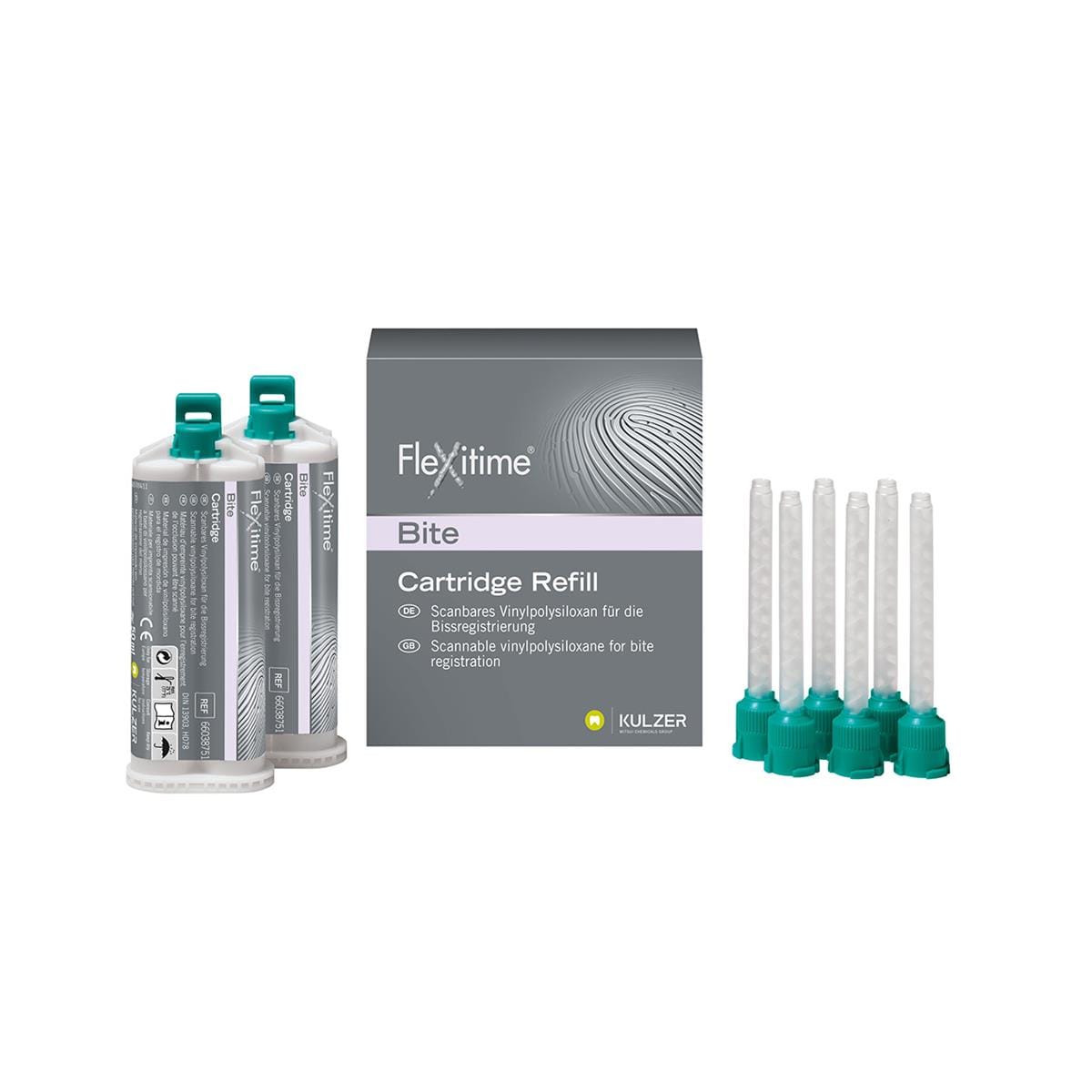 Flexitime Bite Cartridge 50ml 3 x 2pk