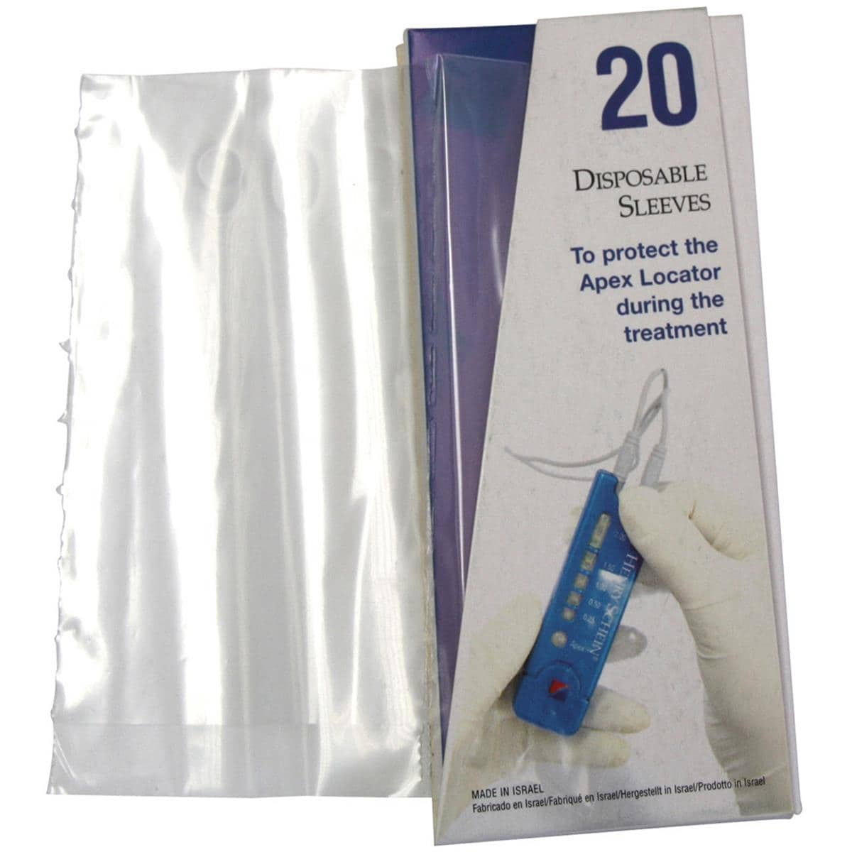 HS Digital Apex Locator Disposable Sleeves 20pk