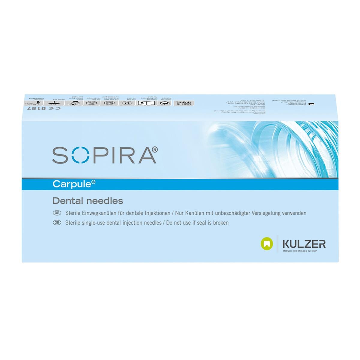 Sopira Carpule Needle 30G 16mm Short 100pk