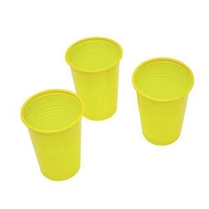 HS Drinking Cup Yellow 180ml 3000pk