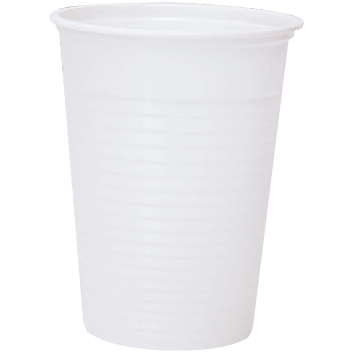 DEHP Beakers Plastic Disposable White 180ml 3000pk