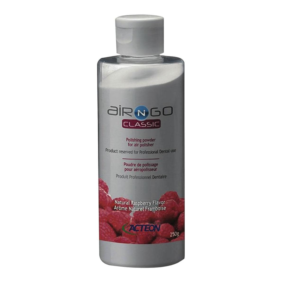 Air-N-Go Classic Powder Bottle Raspberry 250g 4pk