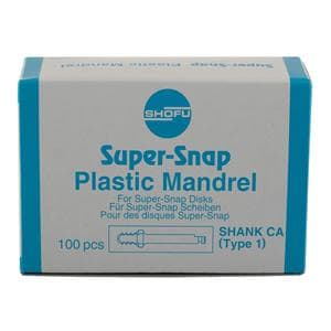 Super-Snap Plastic Mandrel CA 100pk