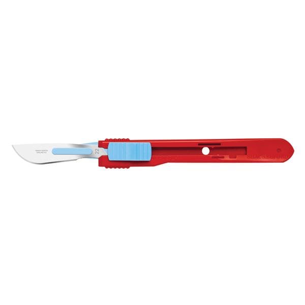 Retractable Disposable Scalpels No.22 Blue 25pk