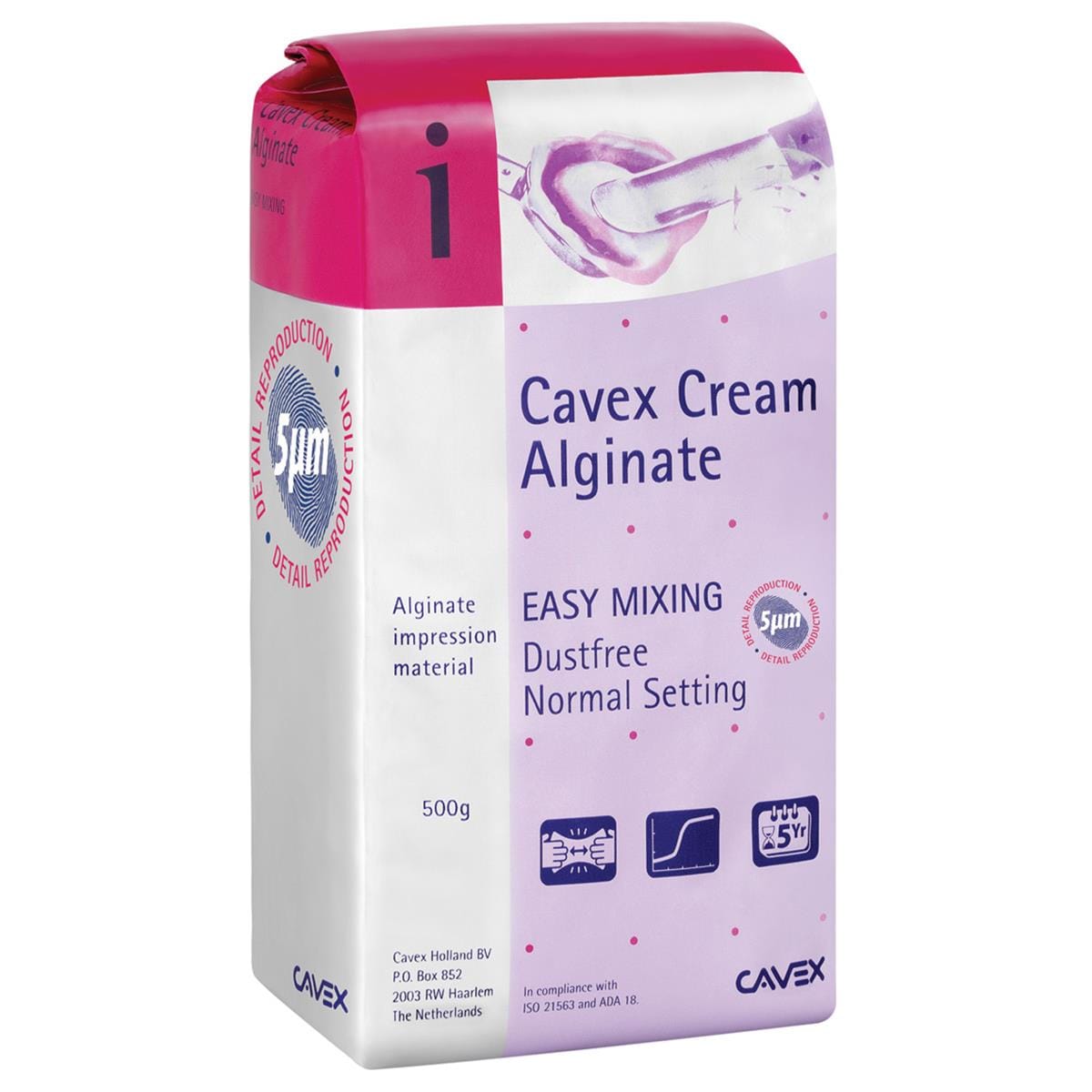 Alginate Cream Normal Set 500g