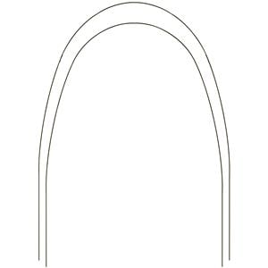 Archwire Bio-Kinetix Oval Arch Form III Shape 014 Upper 10pk