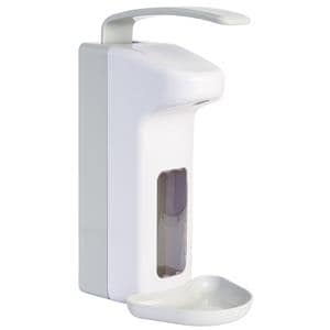 DEHP Dispenser for Hand Disinfection/Soaps 1L Manual Operation - Wall Mounted