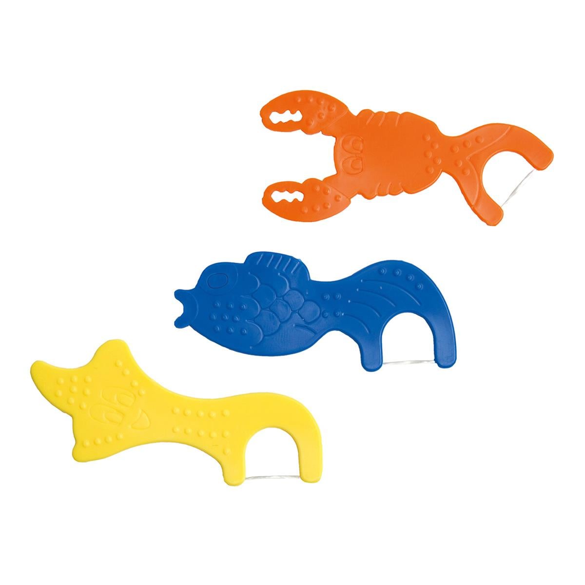 ACCLEAN Flosser Sea Creatures Assorted 48 x 3 pack