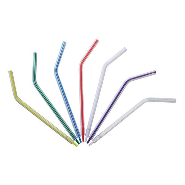 DEHP Air/Water Syringe Tips Coloured Plastic 500pk