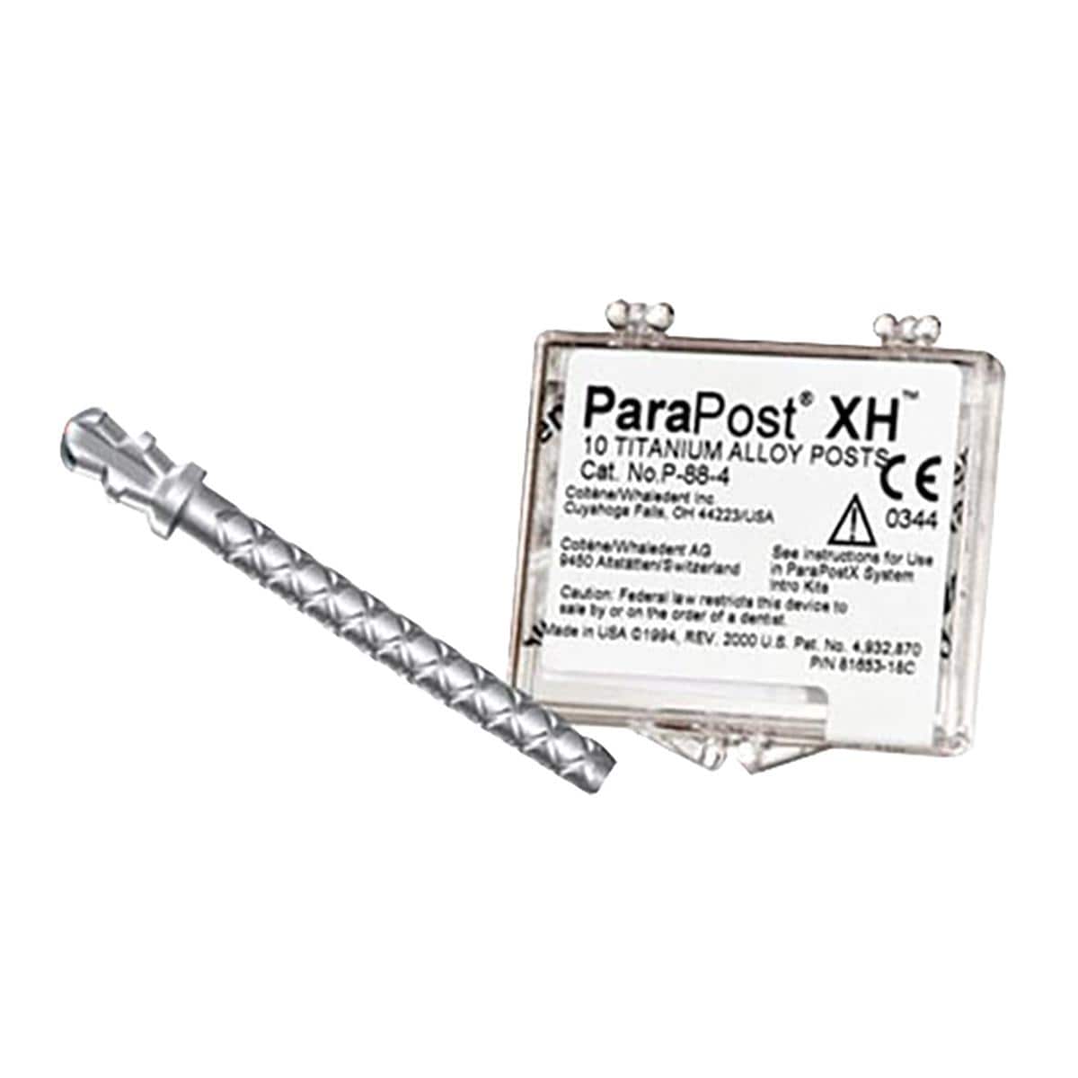 ParaPost XH Titanium Alloy Size 4 1.00mm Yellow 10pk