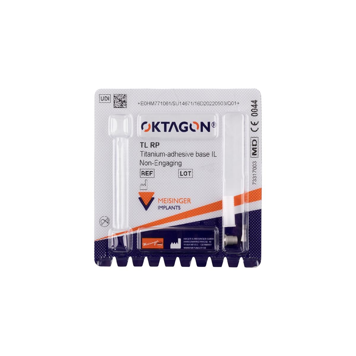 OKTAGON TL RP Titanium-adhesive Base IL N/Engaging