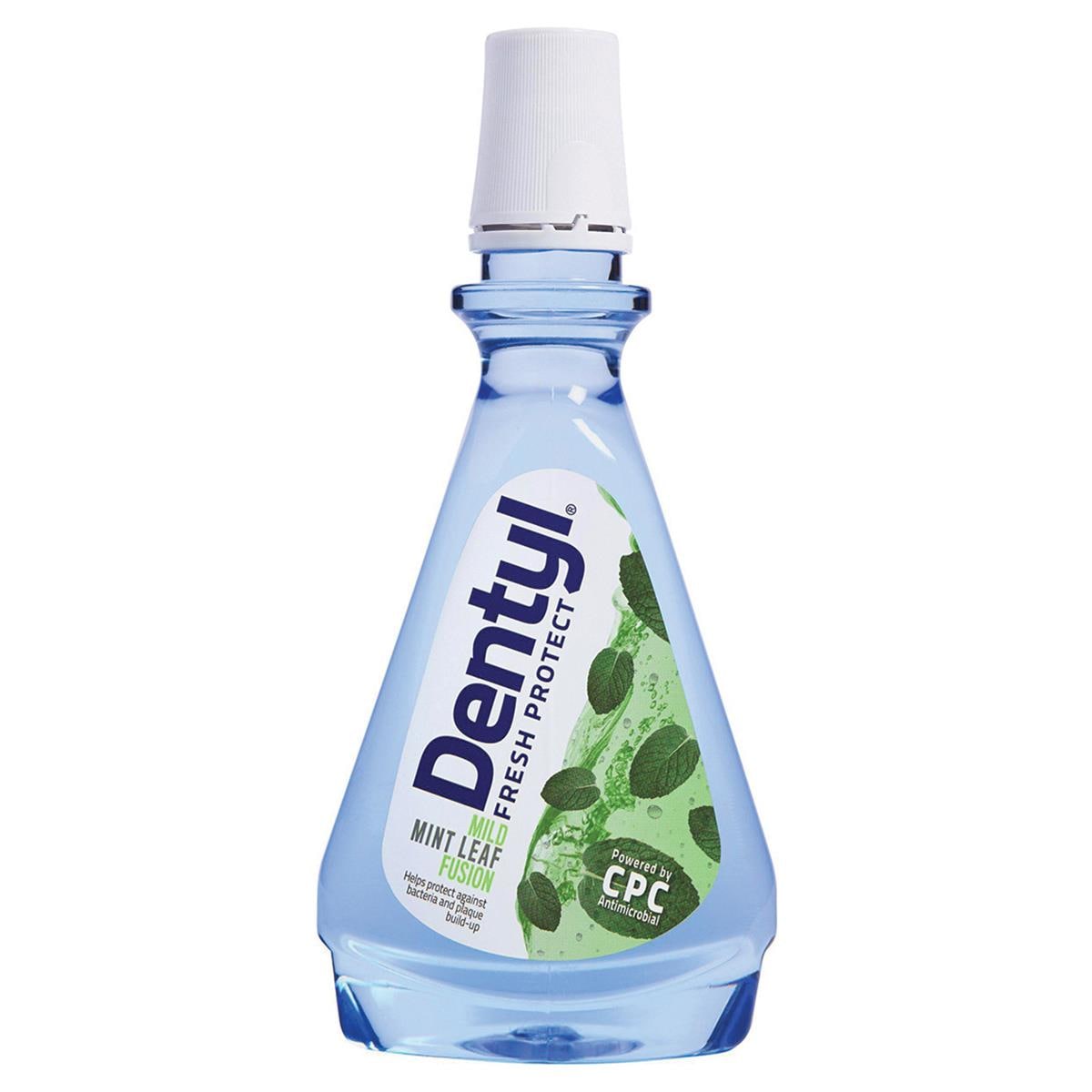 Dentyl Fresh Protect Mint CPC Mouthwash 500ml 6pk