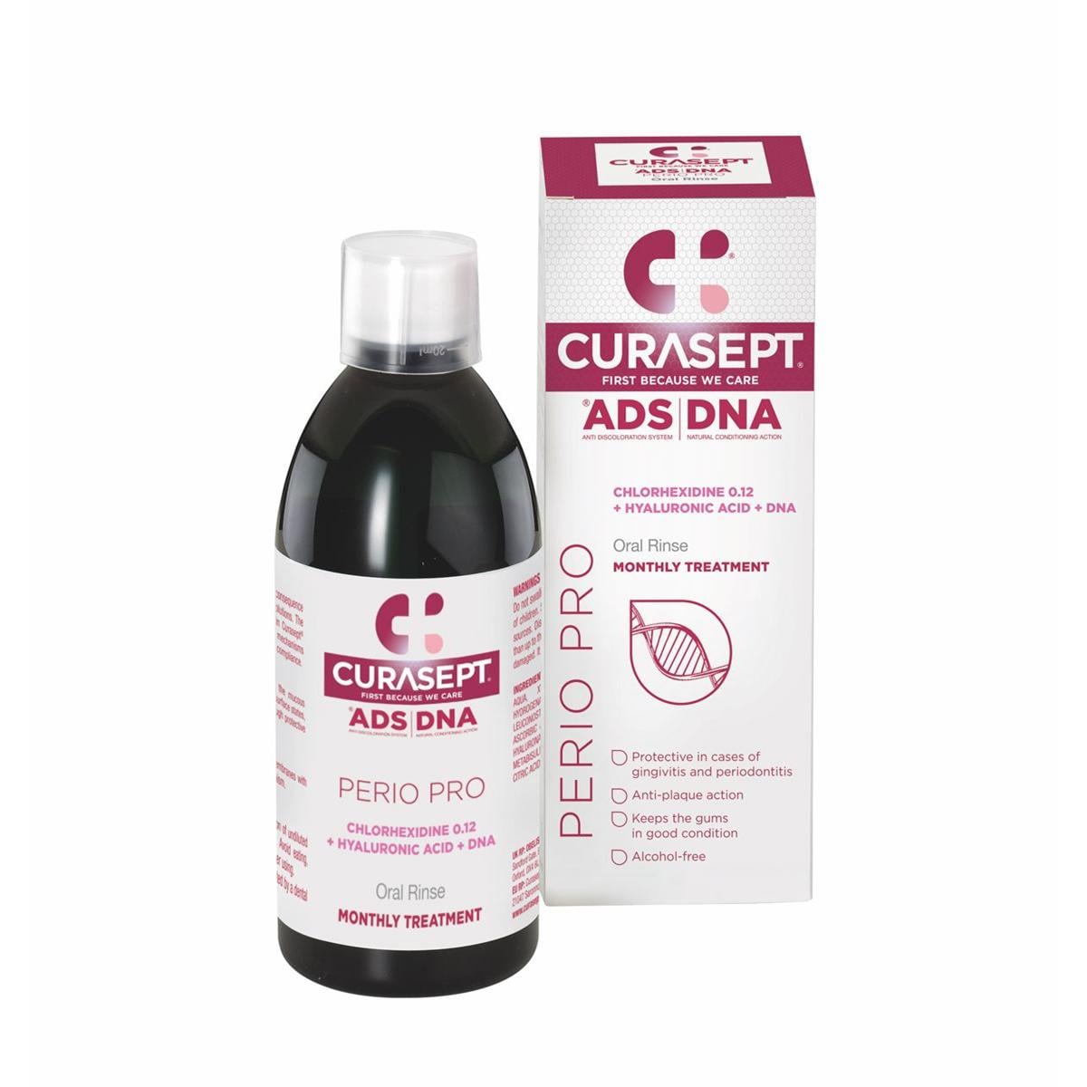 Curasept ADS Perio Pro Rinse 0.12% Clhx 500ml 6pk