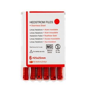 DEHP Hedstrom File 25mm Size 25 6pk