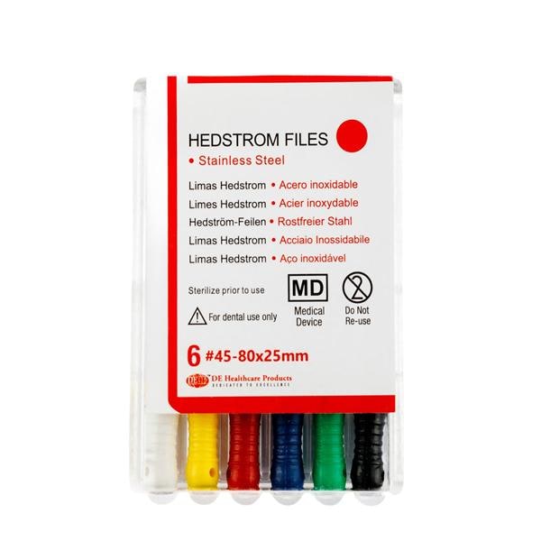 DEHP Hedstrom File 25mm Size 45-80 6pk