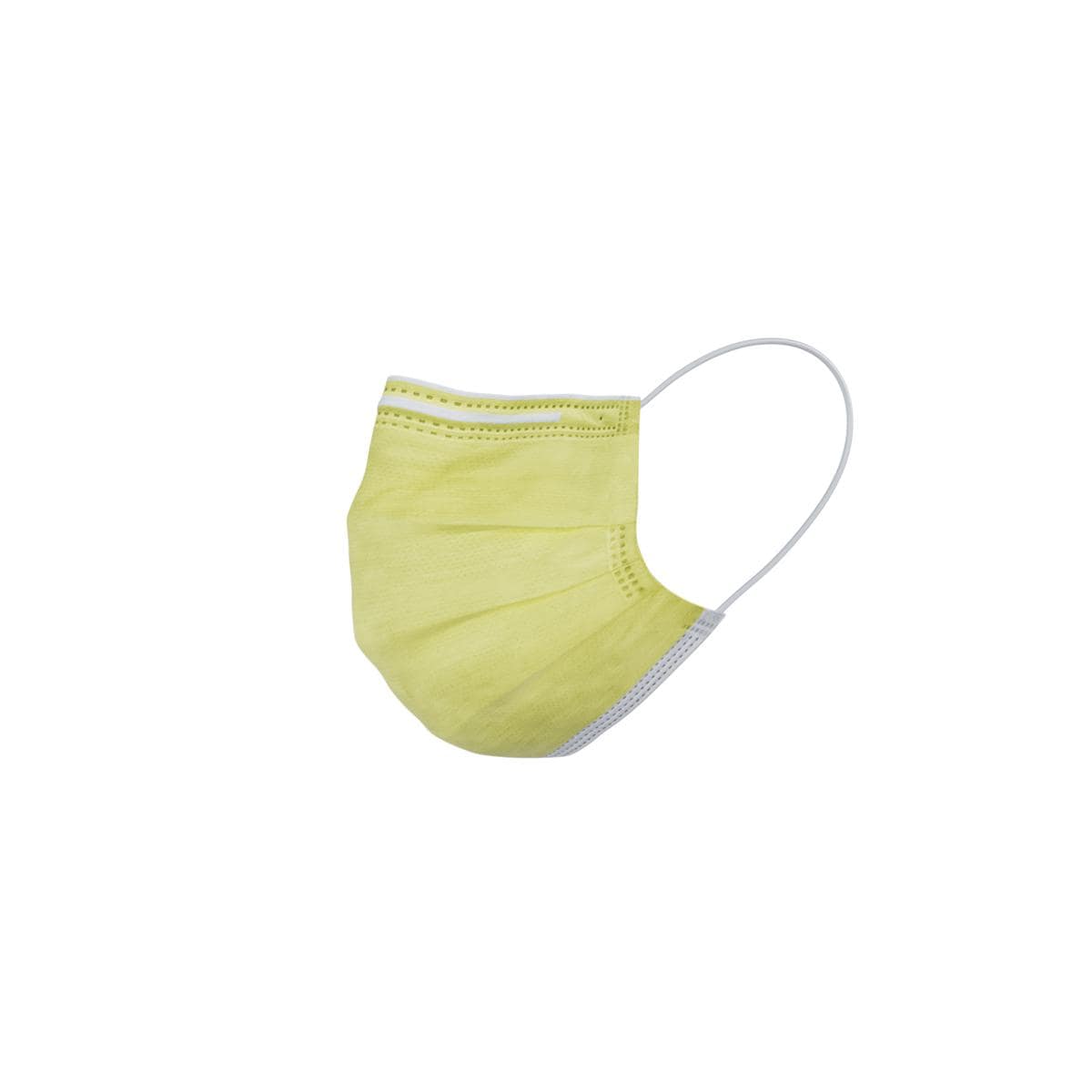 Cyber Face Mask Earloop IIR Yellow 50pk