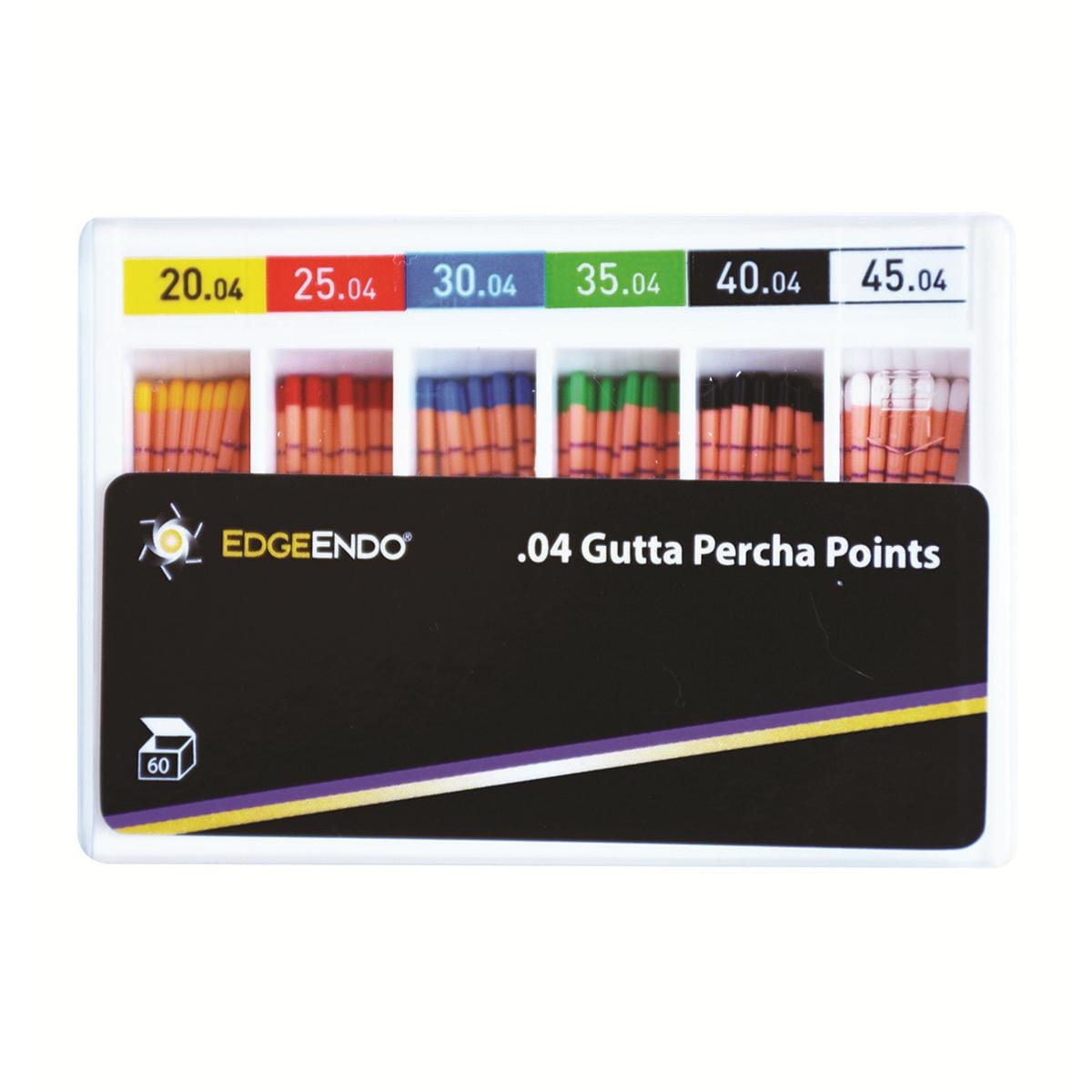 Edge Gutta Percha Points 15.04 60pk