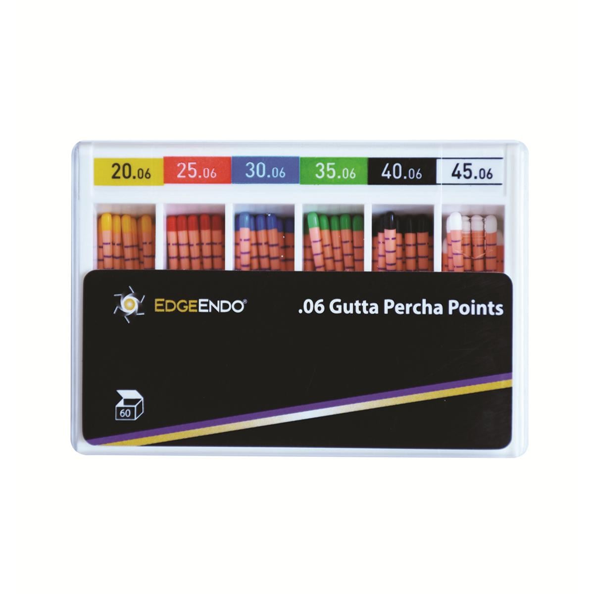 Edge Gutta Percha Points 15.06 60pk