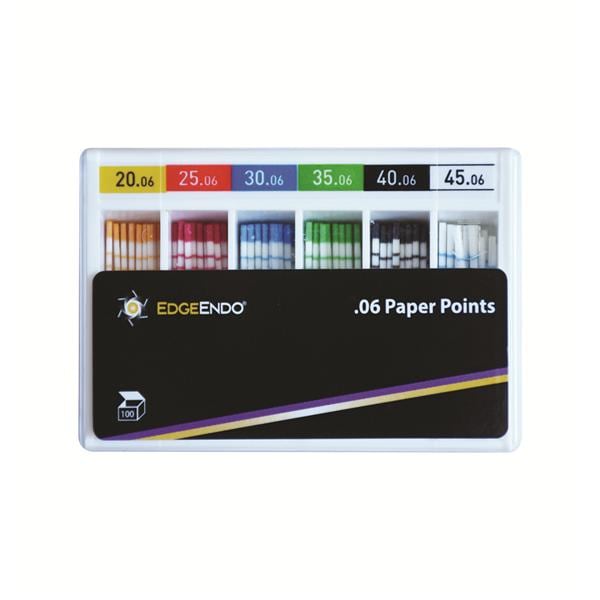 Edge X7 Paper Points .04 Assorted 100pk