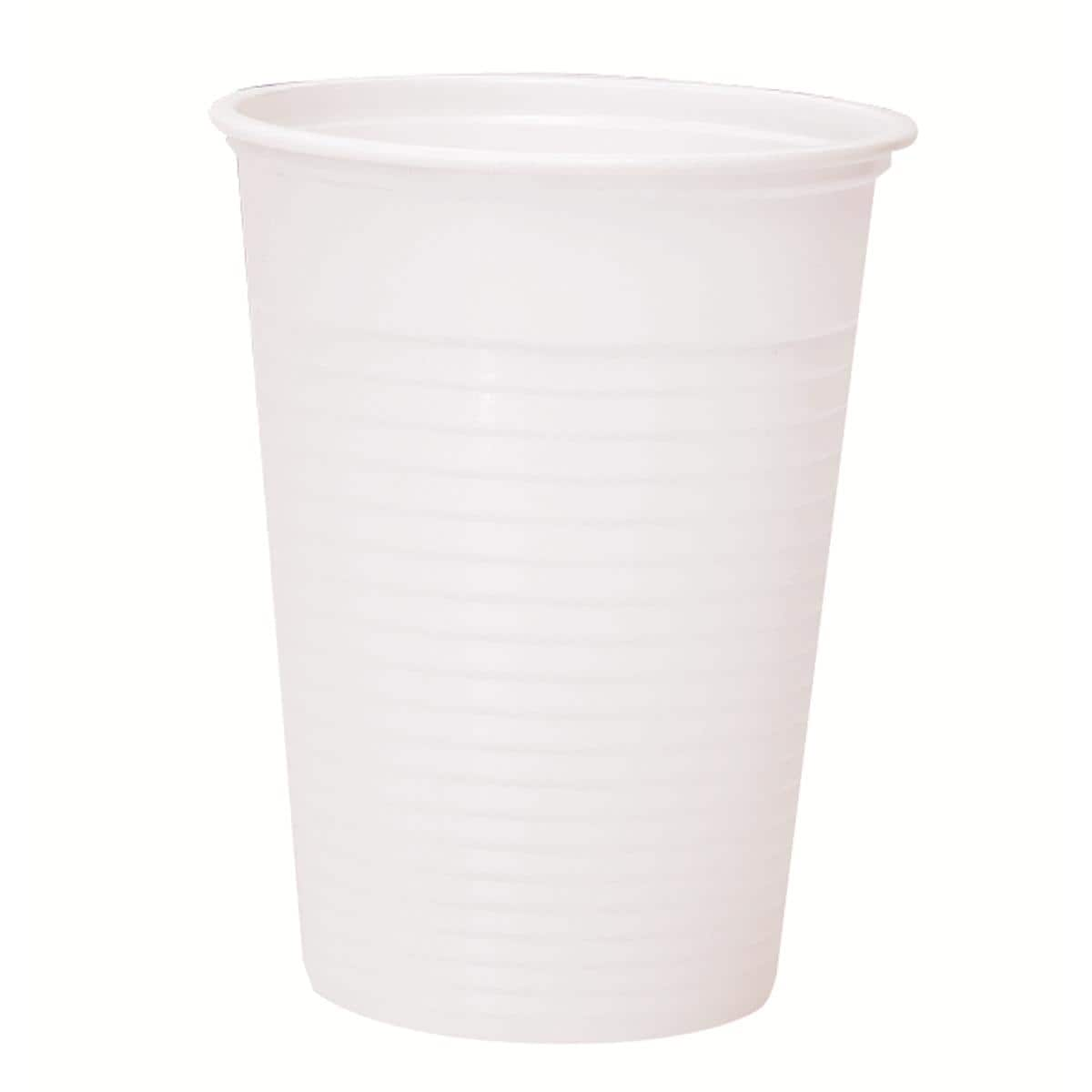 DEHP Beakers Plastic Disposable White 200ml 3000pk